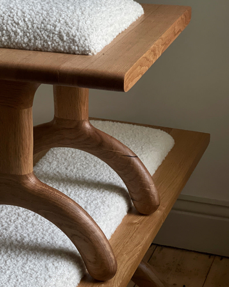 Sunday Stool Oak