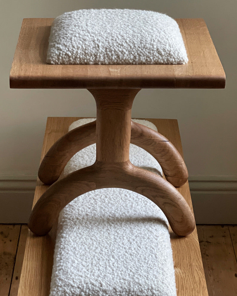 Sunday Stool Oak