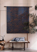 Sunday Bench Walnut in Tatami by Larsen Colefax and Fowler